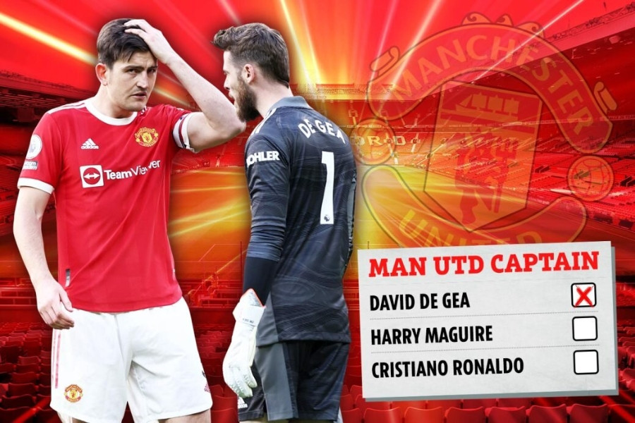 Cầu thủ MU chọn De Gea làm đội trưởng thay Maguire