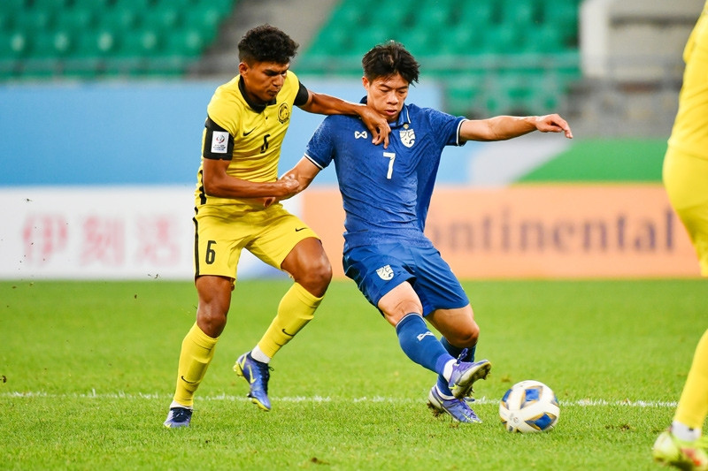 Highlights U23 Malaysia 0-3 U23 Thái Lan: Bảng C căng như dây đàn