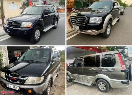 5 mẫu SUV 7 chỗ gầm cao cũ giá 200 triệu đồng đáng mua nhất