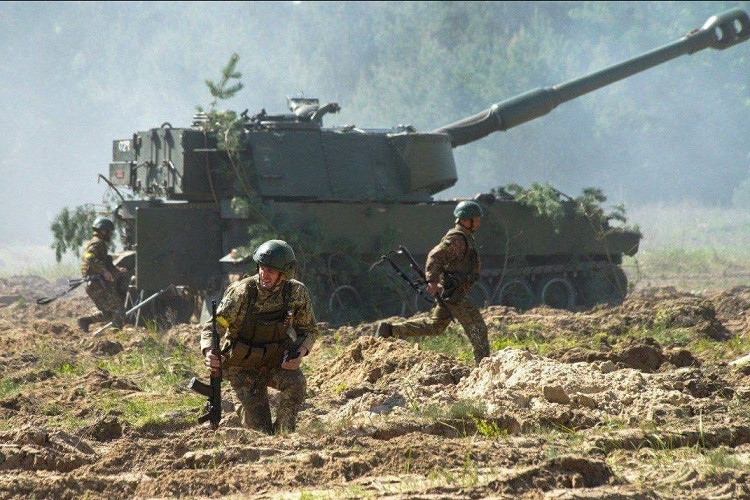 Lộ hình ảnh pháo tự hành Na Uy chuyển cho Ukraine