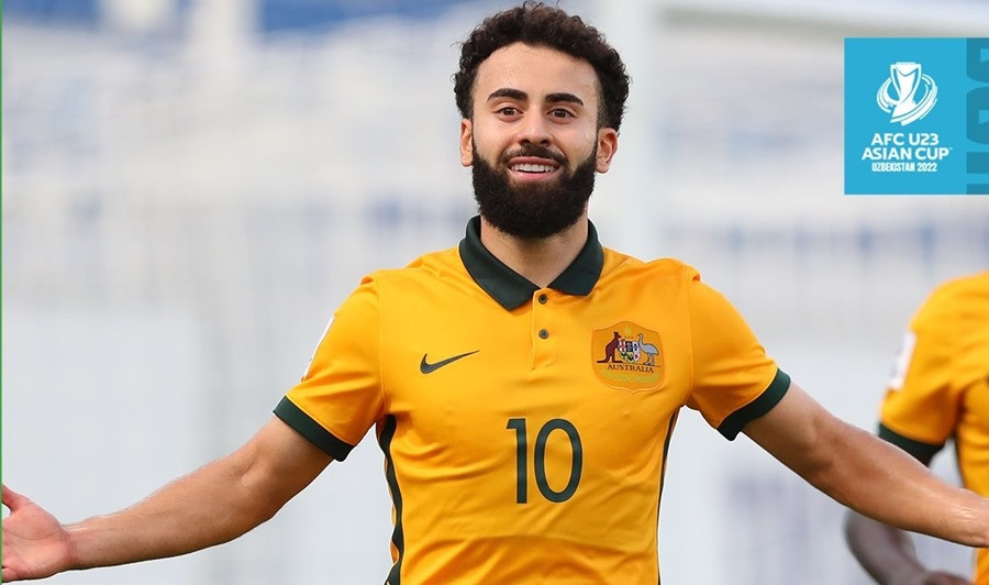 U23 Australia hú vía giành vé tứ kết U23 châu Á