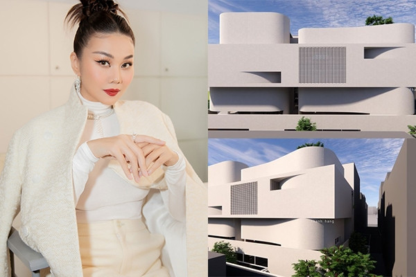 Siêu mẫu Thanh Hằng tiết lộ biệt thự rộng 1000 m2, 3 phòng, 2 cầu thang