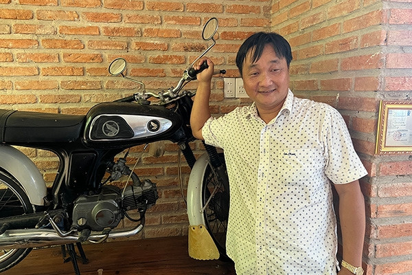 Ancient treasures in Can Tho, including Honda 67 Trinh Cong Son used to run