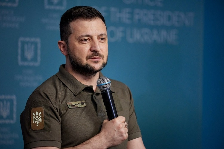 Ông Zelensky kêu gọi mở hành lang xuất khẩu ngũ cốc Ukraine