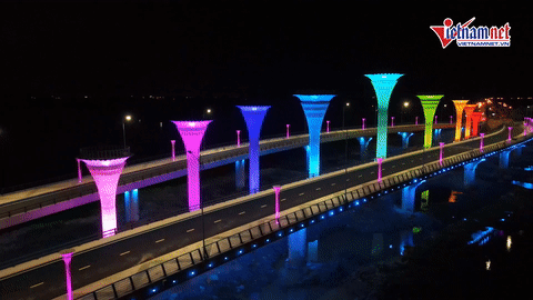 Cầu Đầm Vạc như ở Singapore, 15.000 đèn led chiếu sáng lộng lẫy