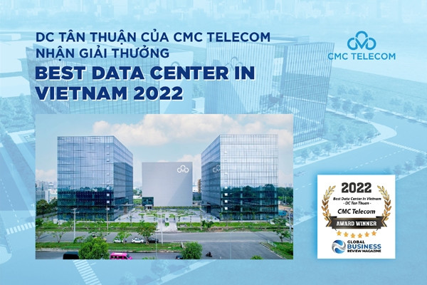 CMC Telecom’s data center receives the best data center award in Vietnam 2022