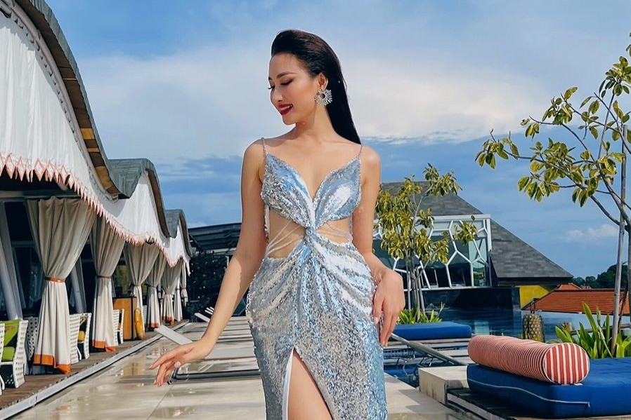 Doan Hong Trang’s irresistible sexy look at Miss Global 2022