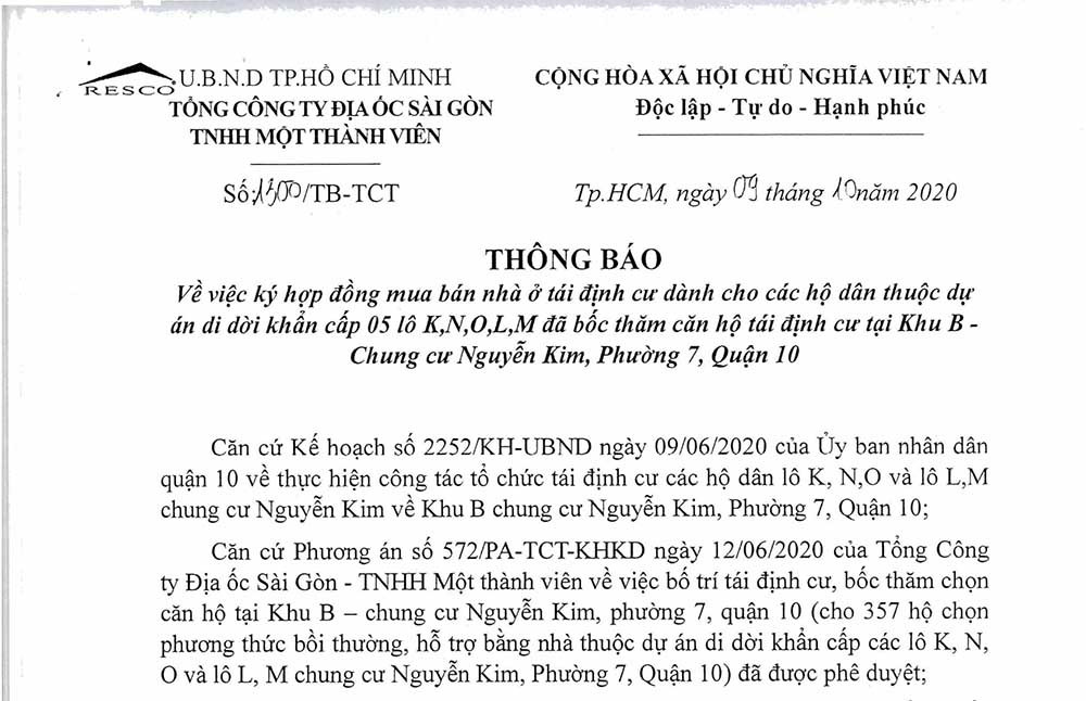 Khởi tố vụ án, điều tra sai phạm tại Tổng Công ty địa ốc Sài Gòn