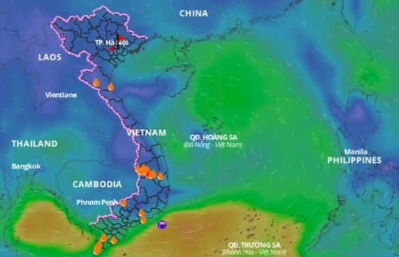 Low pressure likely to strengthen into tropical depression hinh anh 1