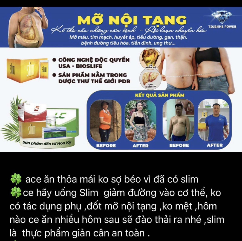 Dè chừng ma trận thực phẩm chức năng -0