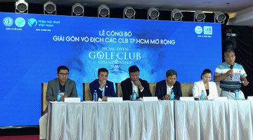Giải golf các CLB TP.HCM mở rộng sắp khởi tranh