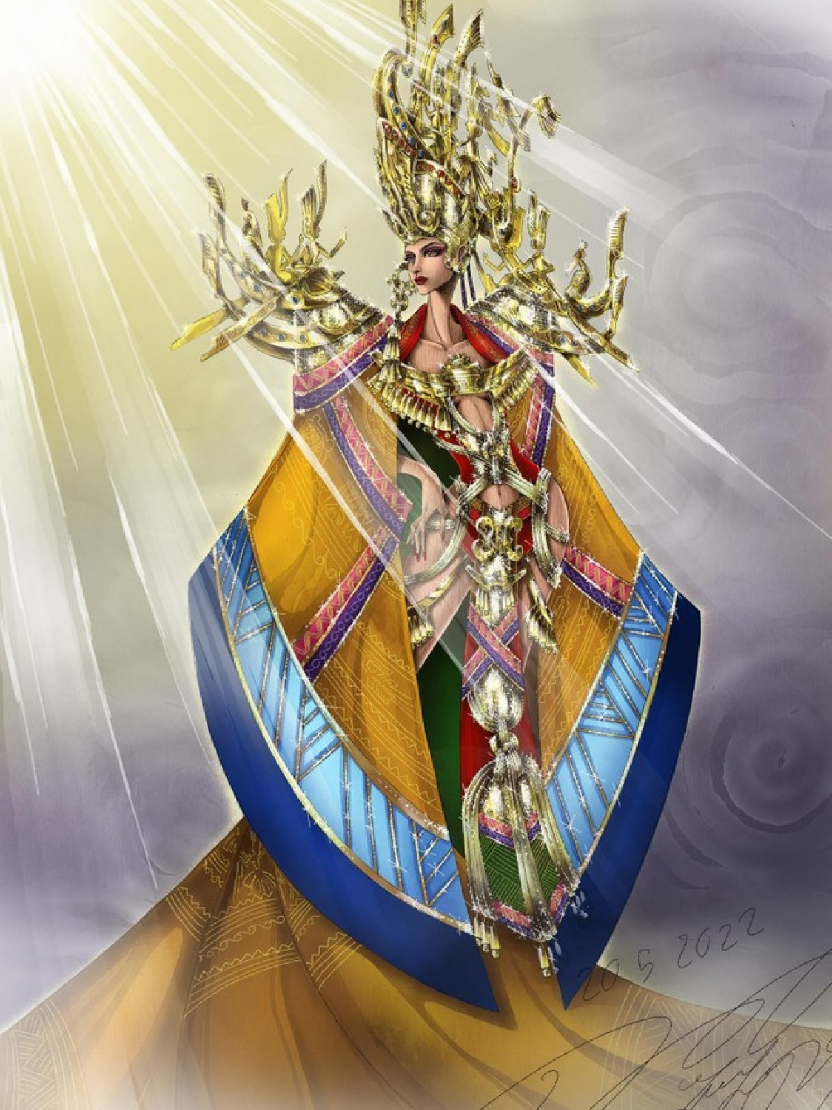 kim duyen unveils national costume for miss supranational 2022 picture 1