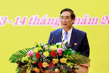 Phát biểu khai mạc kỳ họp thứ 4 HĐND tỉnh của Bí thư Phú Thọ