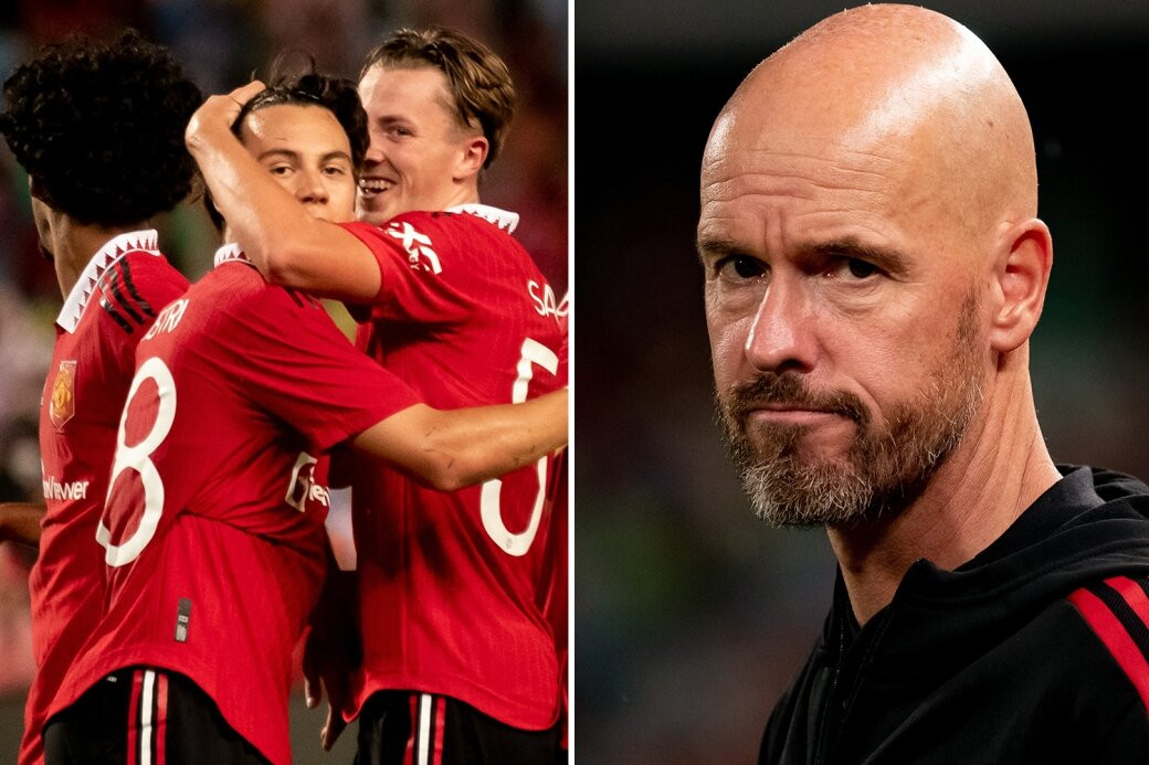 Erik Ten Hag không vui dù MU thắng to