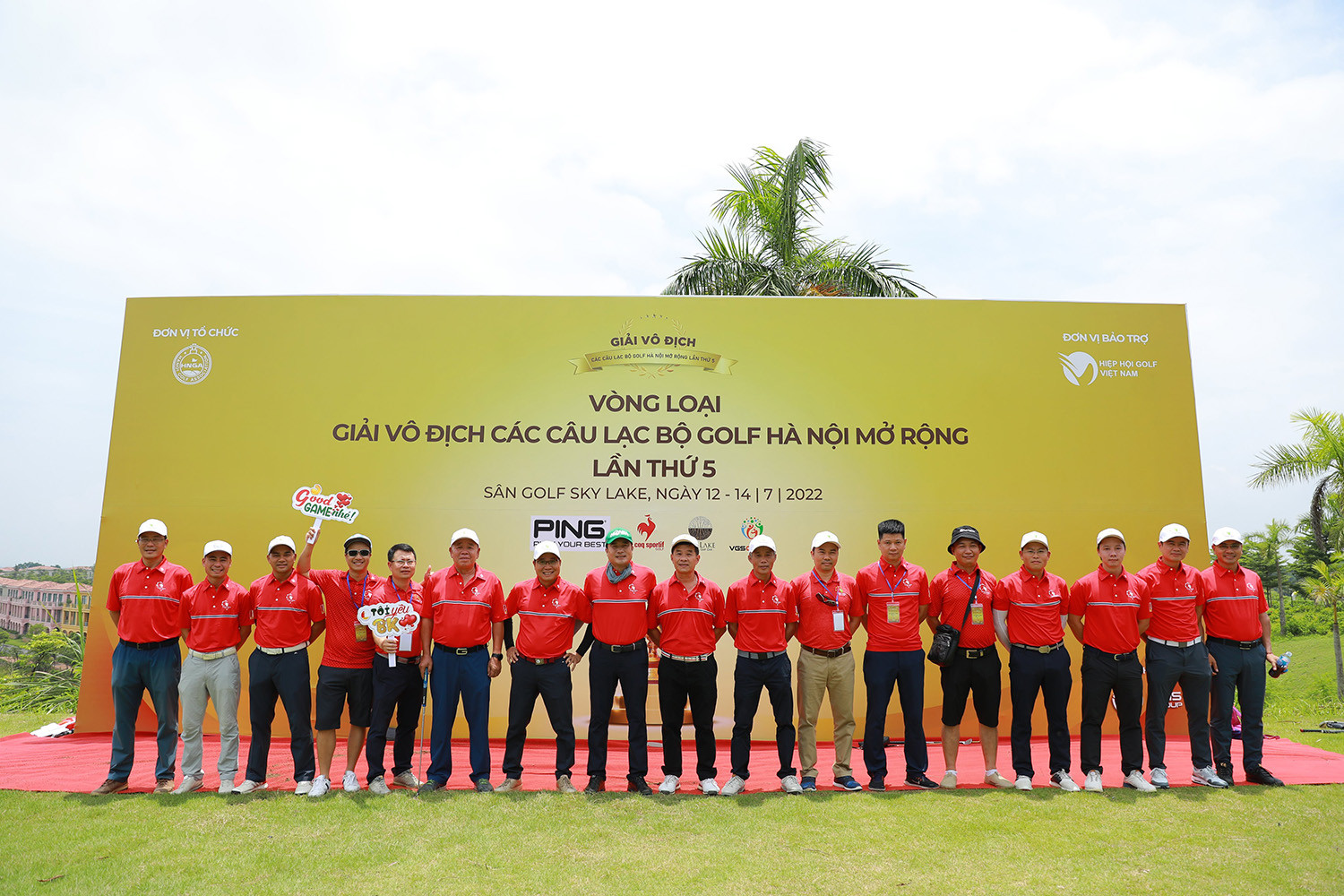 18 CLB dự vòng chung kết giải golf Hà Nội mở rộng 2022