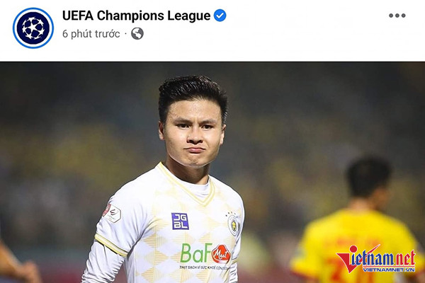 Nghi vấn người Việt hack fanpage UEFA Champions League