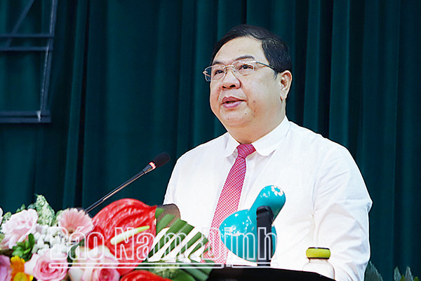 Phát biểu của Bí thư Phạm Gia Túc tại kỳ họp HĐND tỉnh Nam Định
