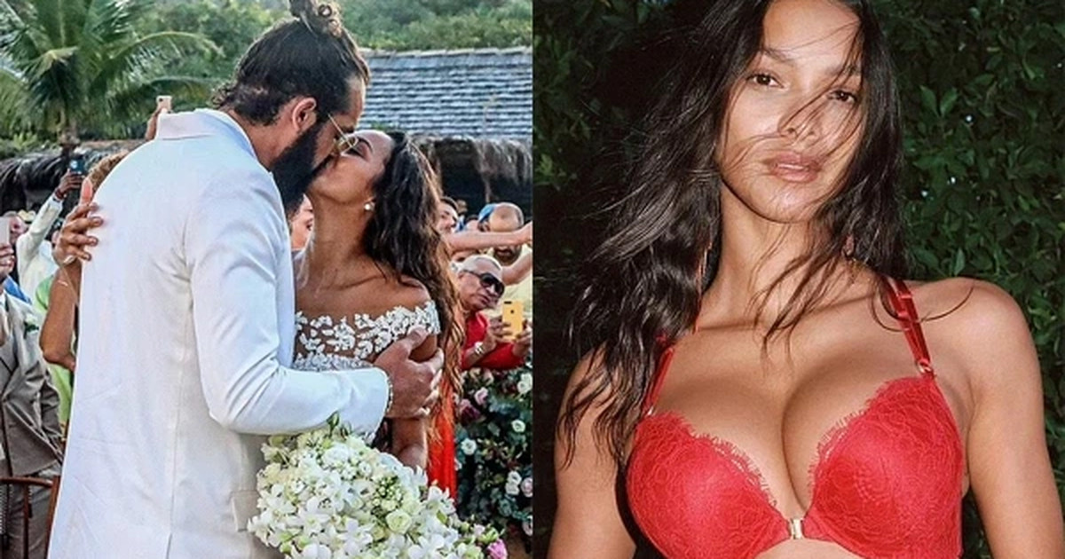 Siêu mẫu nội y cưới cầu thủ bóng rổ cao 2,11 m