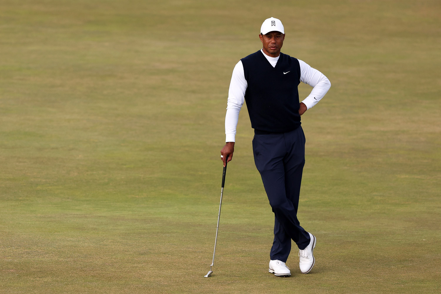 Tiger Woods chật vật ở The Open Championship