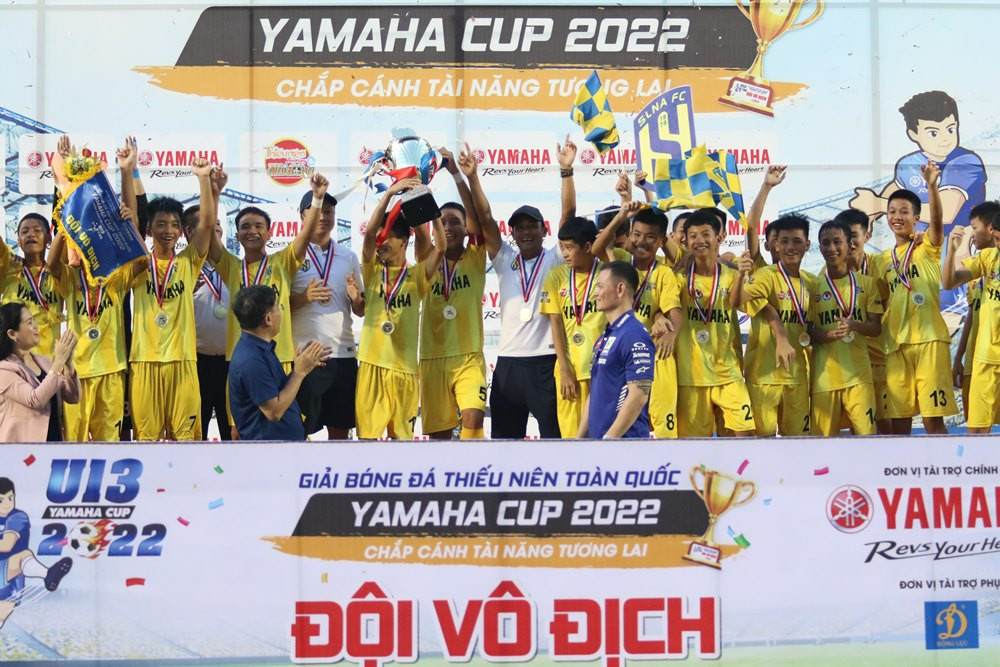 SLNA vô địch U13 toàn quốc 2022