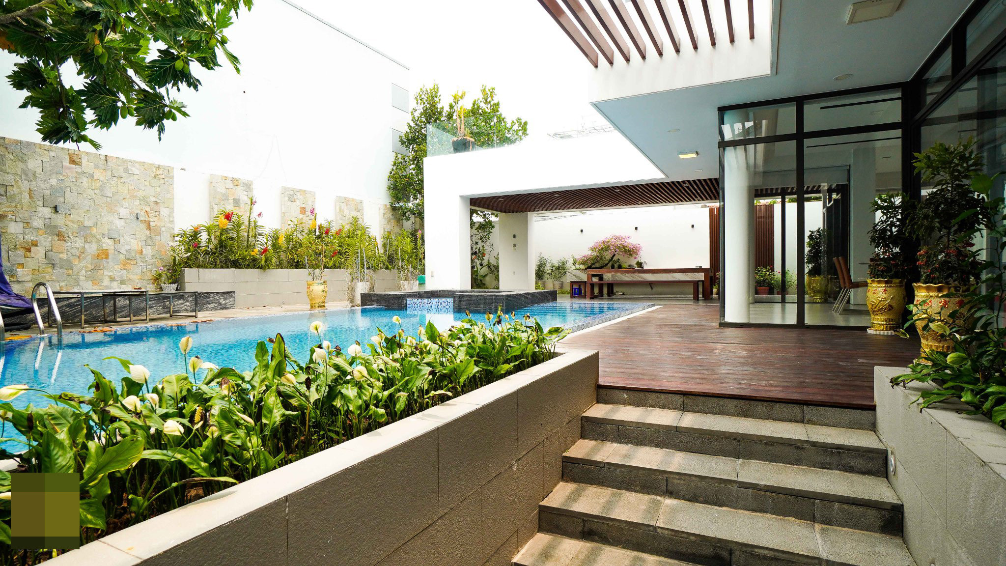 villa 810 - Villa hút hồn với không gian mở, sử dụng hồ bơi và bể sục tiện nghi