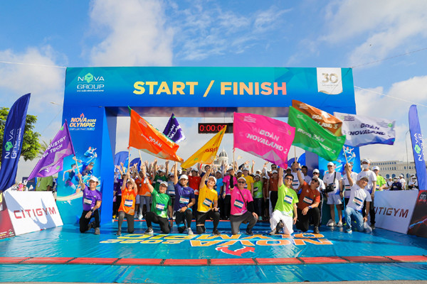 Hàng ngàn Novator hợp lực chinh phục hội thao Nova Olympic