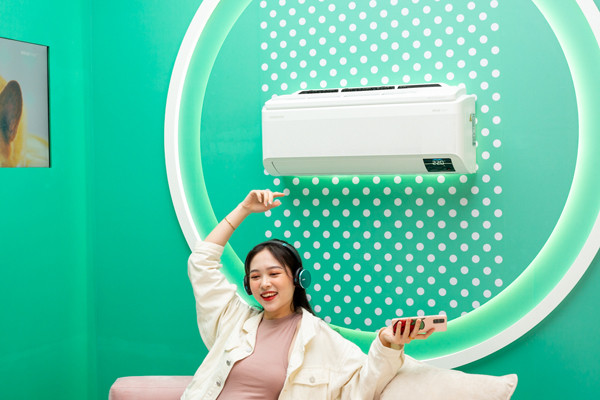 Samsung WindFree™ ghi điểm với công nghệ điều hoà thông minh