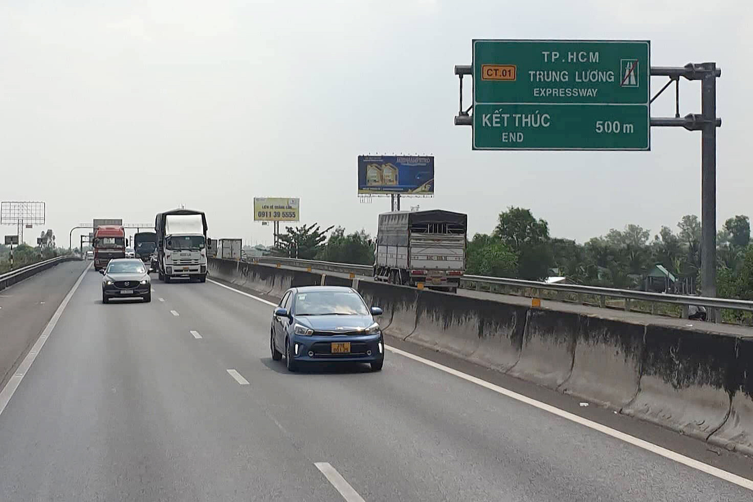 Kiến nghị mở rộng cao tốc TP.HCM - Trung Lương lên 8 làn xe