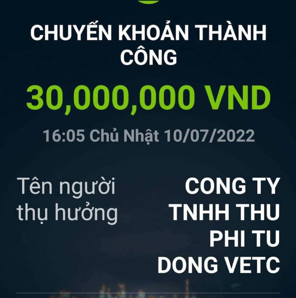 Chuyển nhầm số tiền lớn vào tài khoản VETC, khách hàng có lấy lại ...