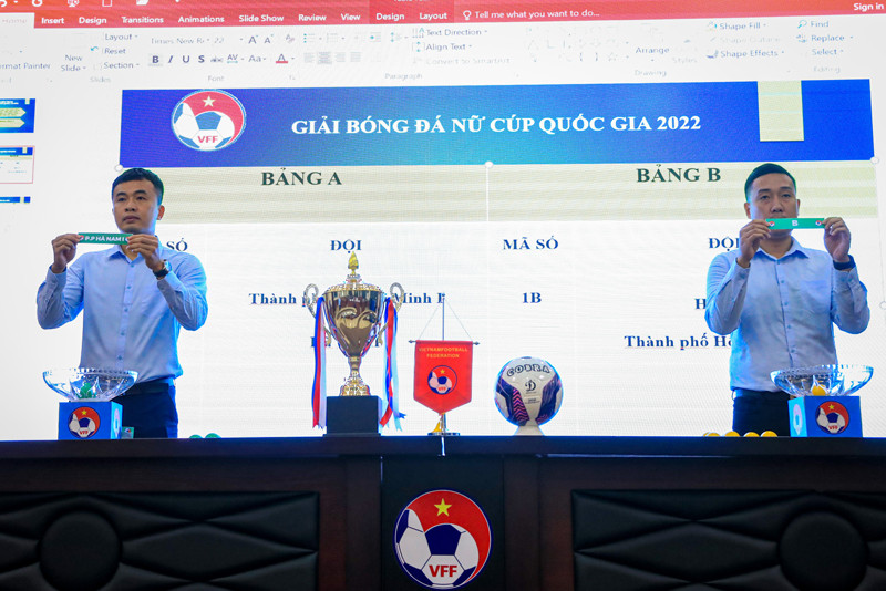 Bảng 'tử thần' tại Cúp quốc gia nữ 2022