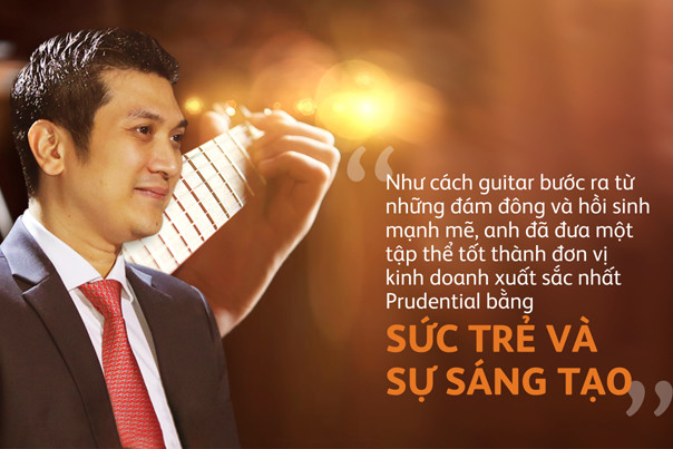 ‘Cây guitar’ đặc biệt trong ‘dàn nhạc Prudential’