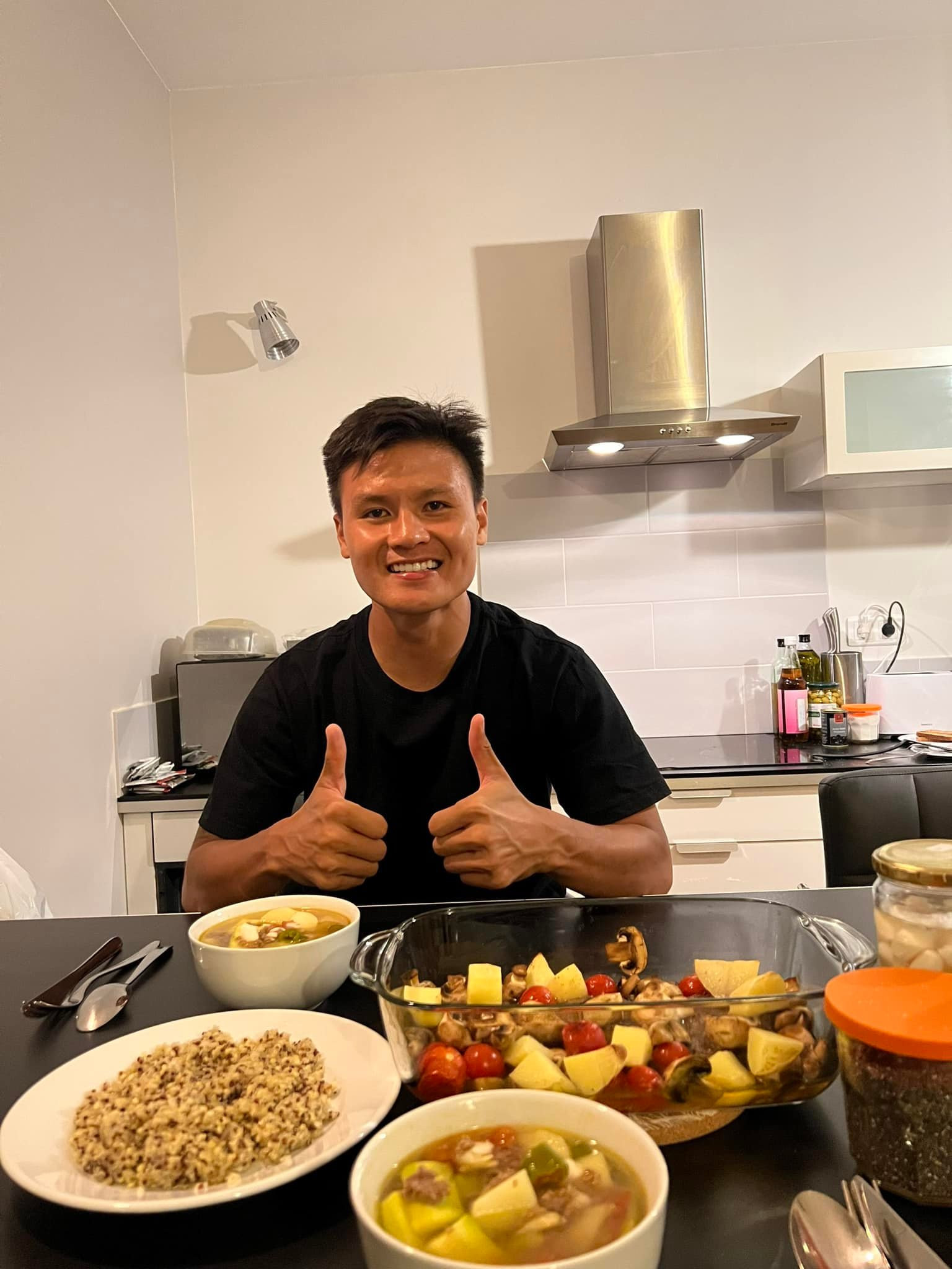 việt nam bóng đá vòng loại world cup-Quang Hải tự nấu ăn, về nhà mới ở Pháp-kèo cá cược
