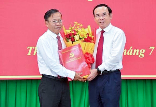 Ông Nguyễn Hữu Hiệp làm Bí thư TP Thủ Đức