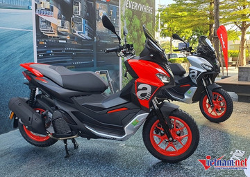 Xe tay ga mới của Piaggio vẫn dùng khóa cơ dù giá gấp đôi xe Honda