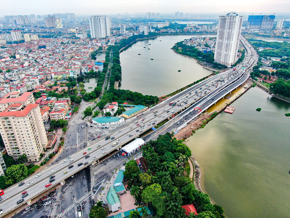 Hạ tầng phát triển đồng bộ, dự án mới tại Tây Nam Linh Đàm hút khách