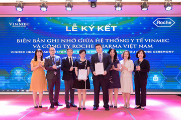 Vinmec hợp tác với Roche Pharma Việt Nam nghiên cứu và điều trị ung thư