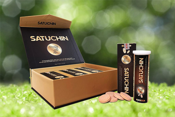 Viên sủi Satuchin - thực phẩm bảo vệ sức khỏe cho người bệnh trĩ