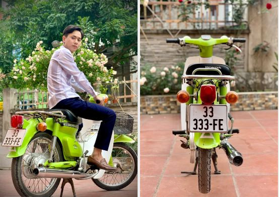 9x Hà Nội trả giá cao gấp 5 lần để mua lại Honda Cub 81 từng là của mình