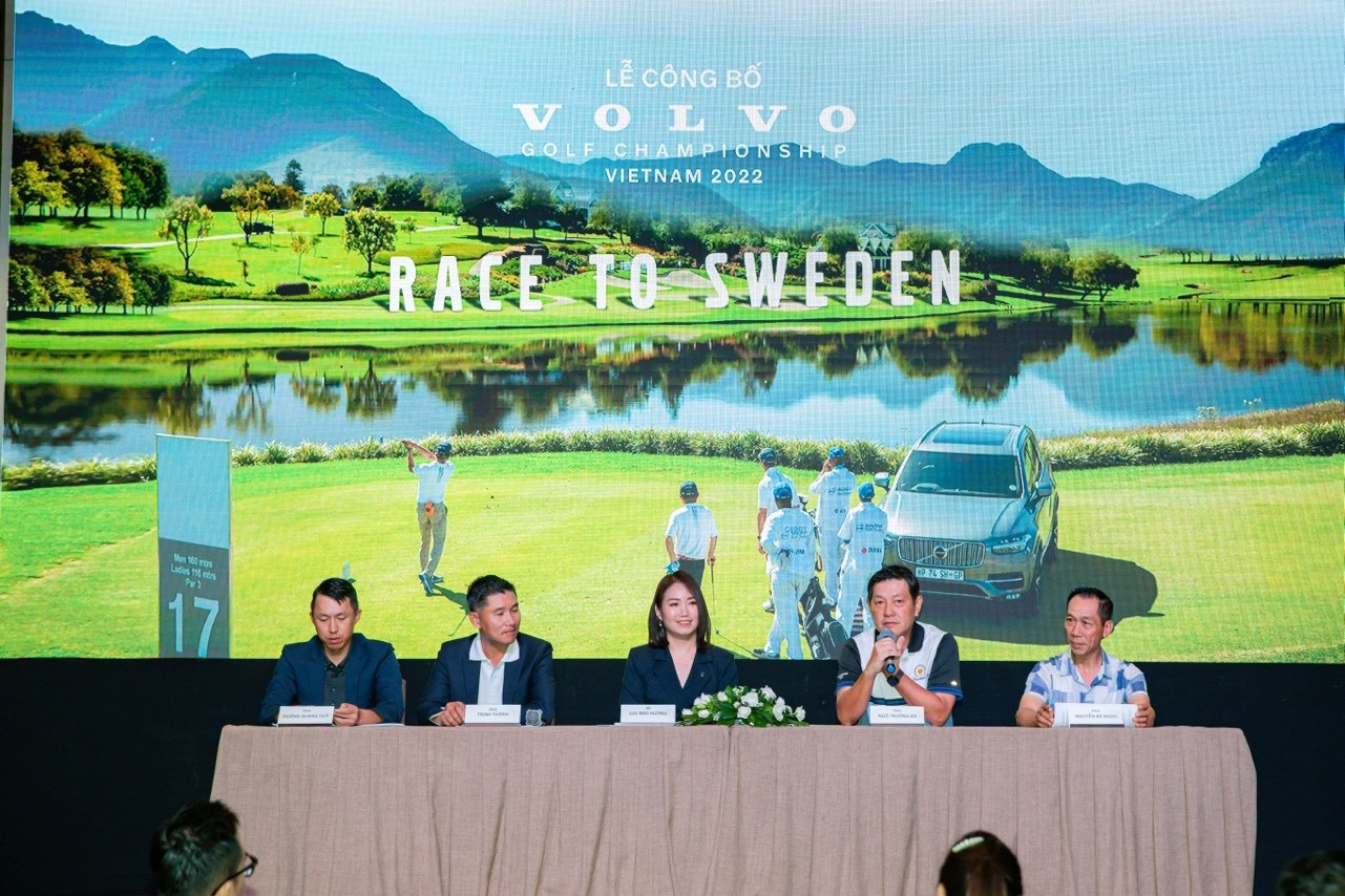 Khởi tranh giải Volvo Golf Championship Việt Nam 2022