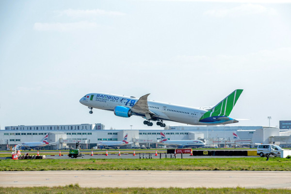 ‘Tỷ lệ lấp đầy chuyến bay quốc tế của Bamboo Airways trung bình 70-74%’