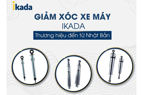 6 ưu điểm của giảm xóc xe máy Ikada