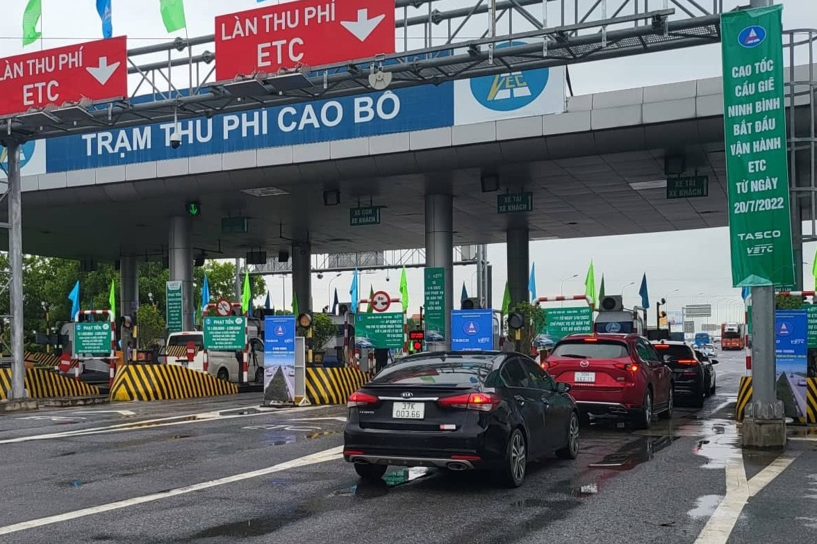 2 tuyến cao tốc cuối cùng hoàn thành thu phí tự động không dừng