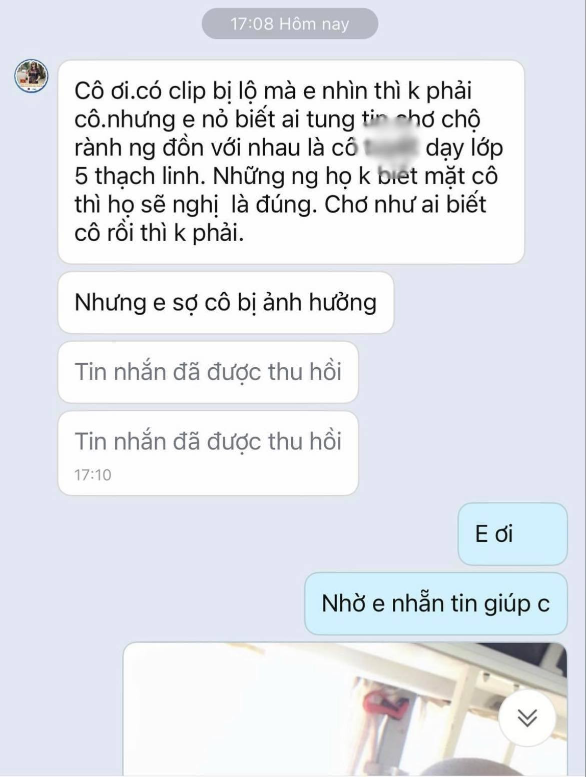 Nữ giáo viên Hà Tĩnh vì bị gán là nhân vật trong clip nhạy cảm