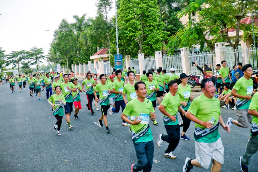 Sơ đồ đường chạy Vietcombank “Mekong delta marathon” Hậu Giang 2022