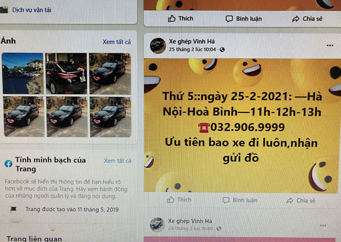 Tiềm ẩn mối nguy từ dịch vụ “ghép xe - tiện chuyến” -0