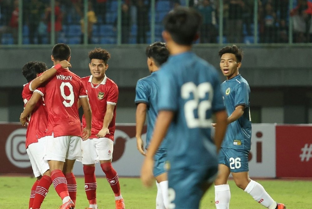 Kết quả bóng đá U19 Indonesia vs U19 Brunei