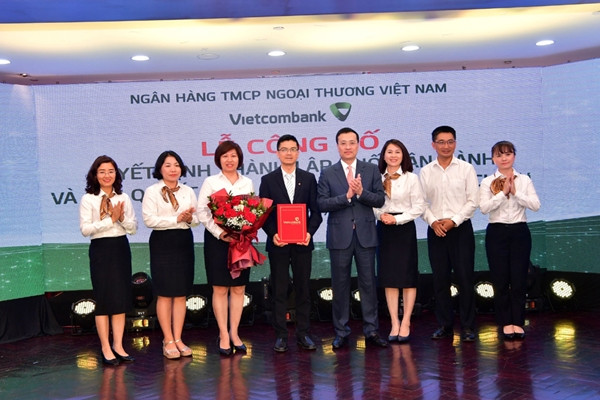 Vietcombank thành lập Khối vận hành