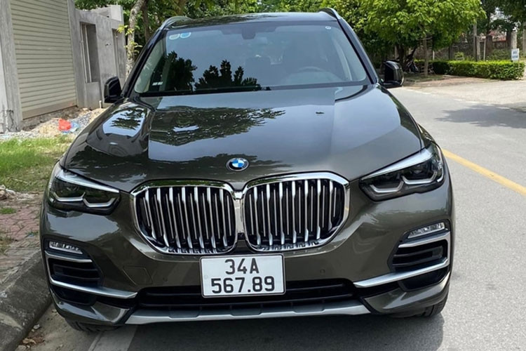 BMW X5 bốc trúng biển siêu VIP 34.56789 độc nhất vô nhị