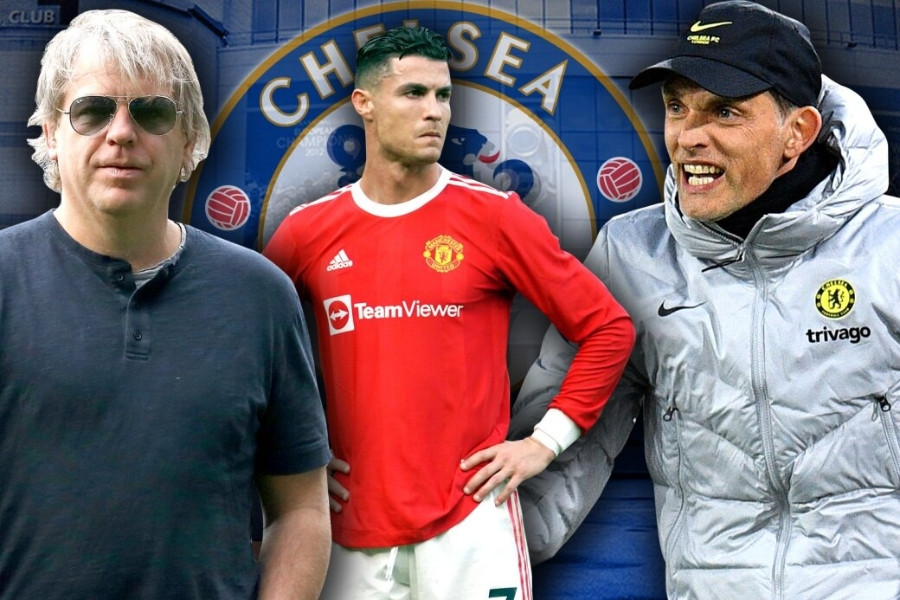 Ông chủ Chelsea mê mẩn Ronaldo, HLV Tuchel phản đối