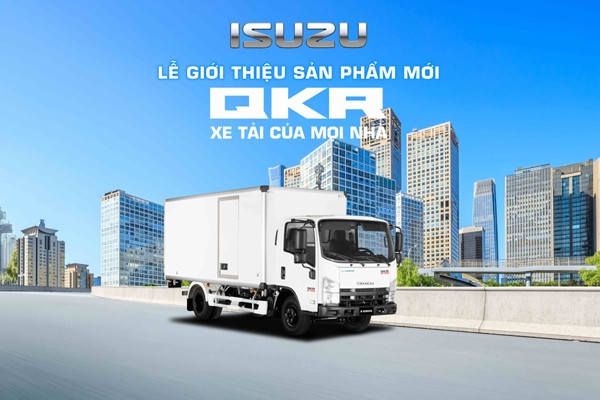Ra mắt xe tải nhẹ Isuzu QKR Euro 4 2022 nhiều nâng cấp nổi bật